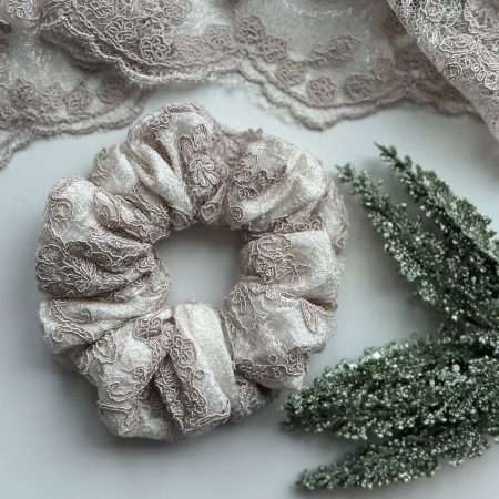 Koronkowa gumka do włosów Lace L